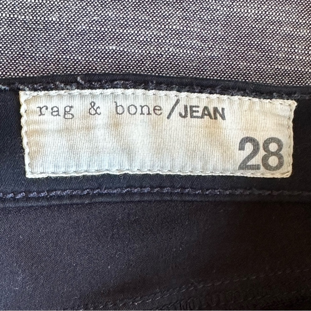 Rag & Bone The Legging Jeans Sky Capital Black | 28 - Picture 9 of 11